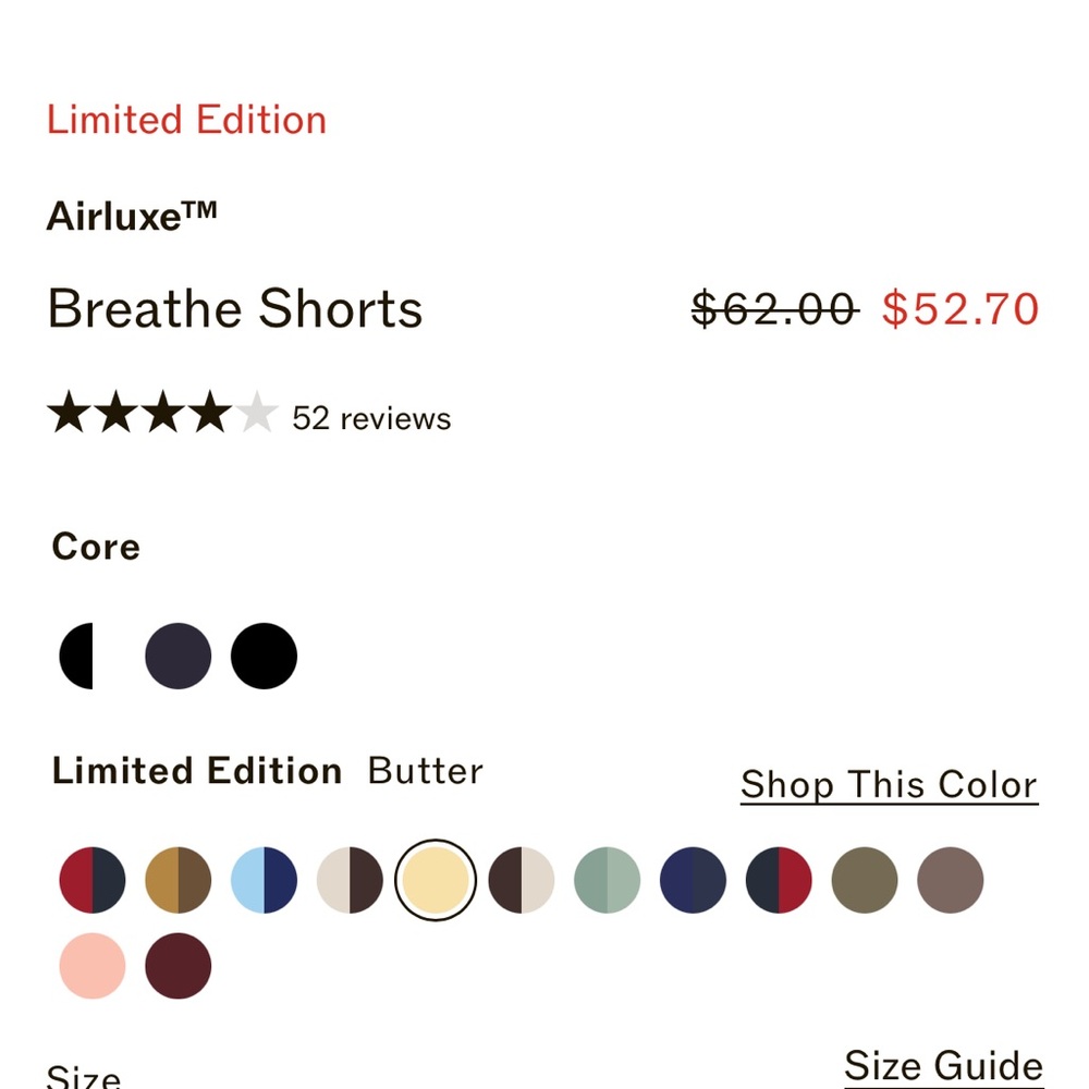 *EXCLUSIVE* SET Active Butter Yellow Breathe Shorts Set - Picture 8 of 8